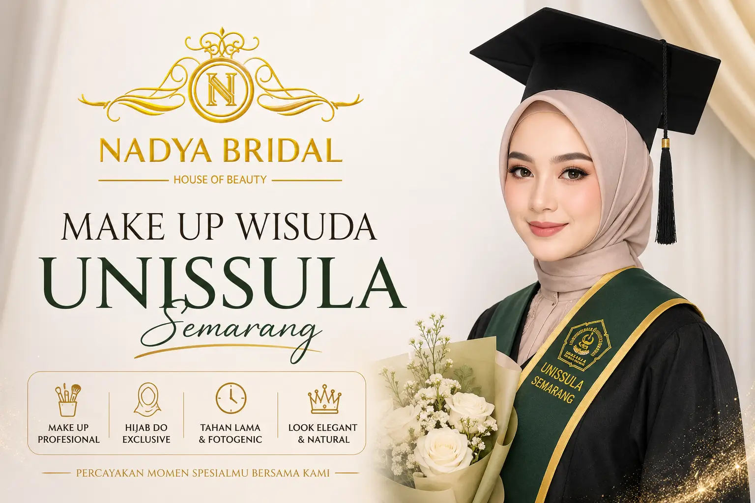 Make Up Wisuda Unissula Semarang